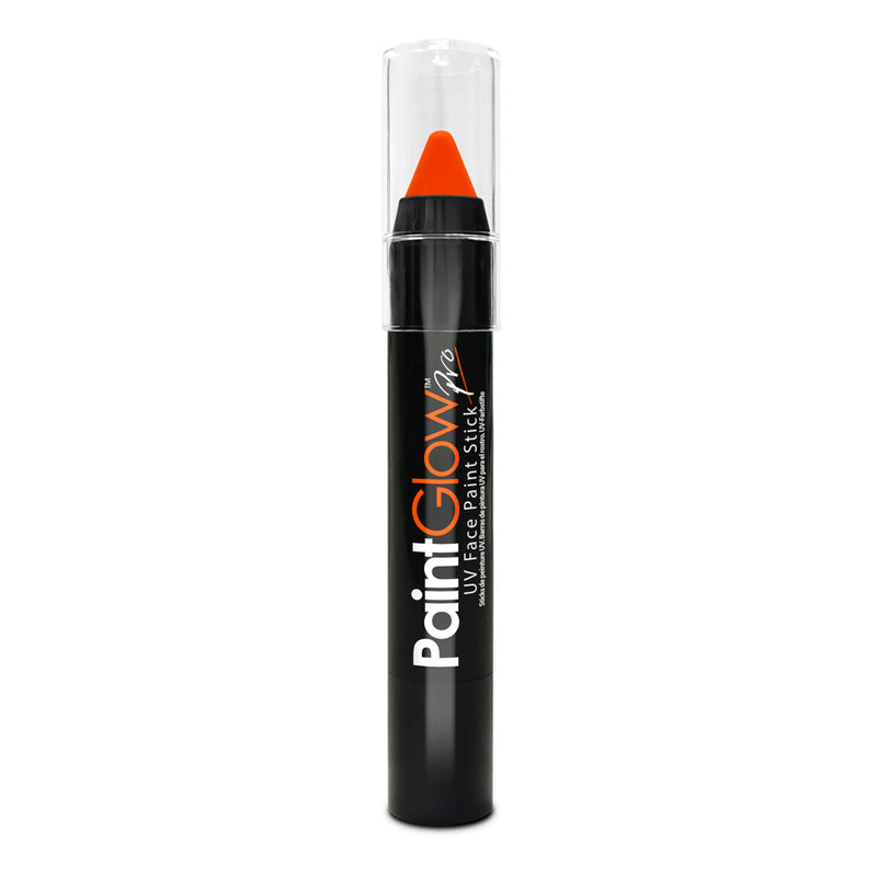 Paintglow Pro UV Face Paint Stick Orange
