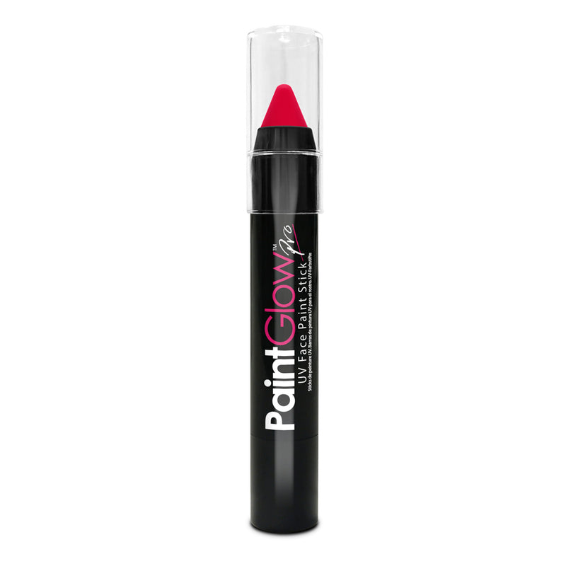 Pink Paintglow Pro UV Face Paint Stick 