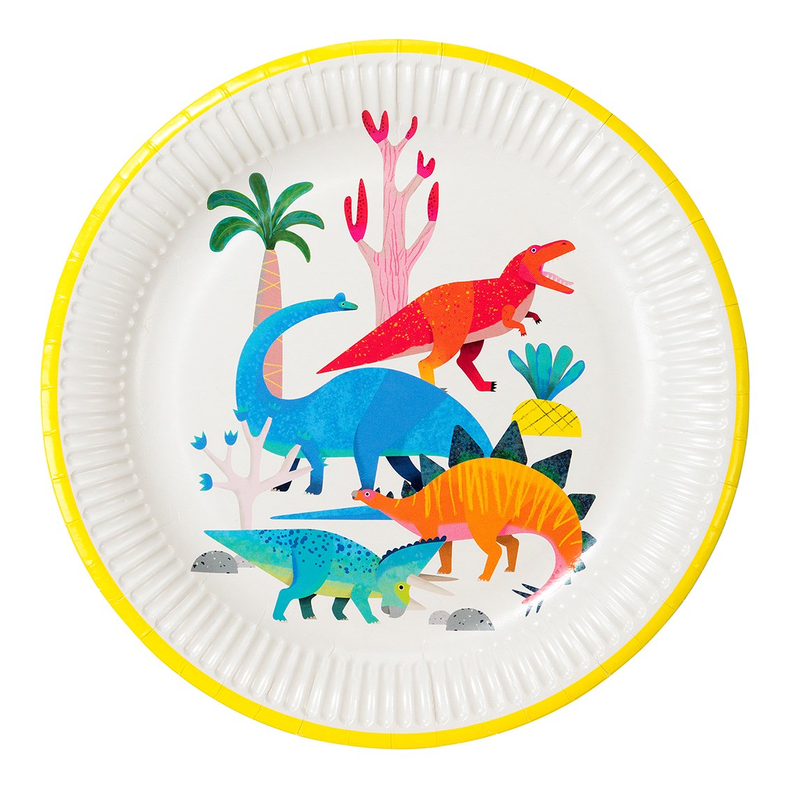 Party Dinosaur Plates Pack of 8