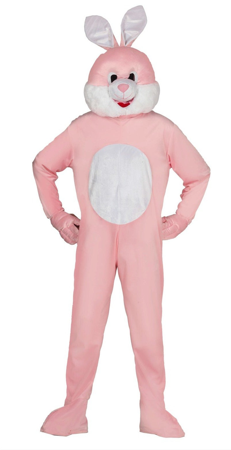 Pink Mascot Bunny Rabbit Costume