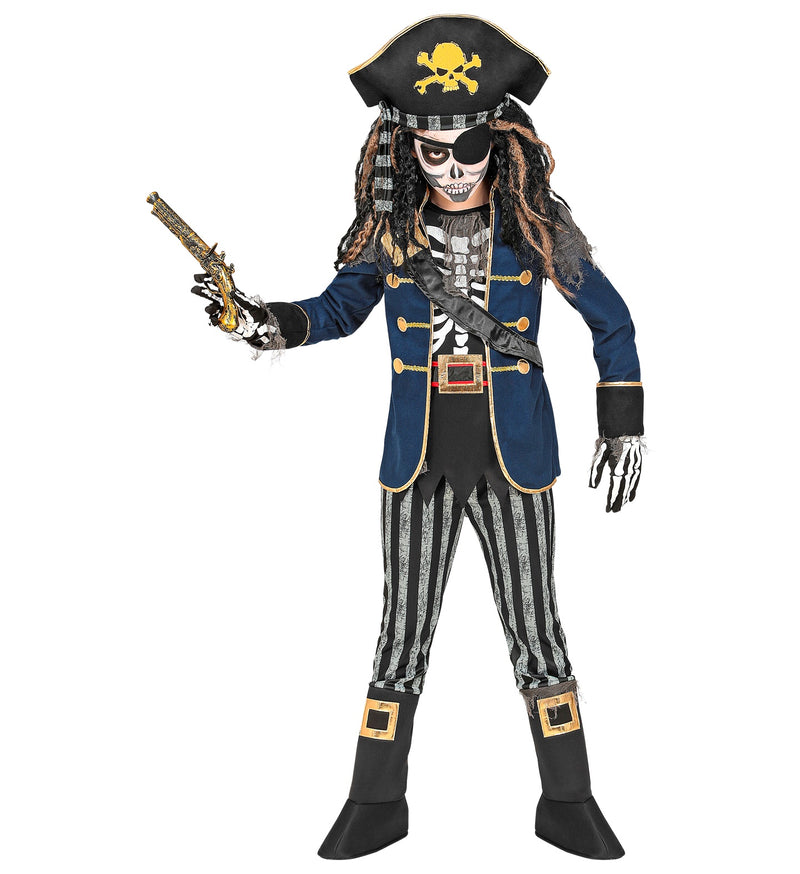 Pirate Captain Skeleton outfit Boy