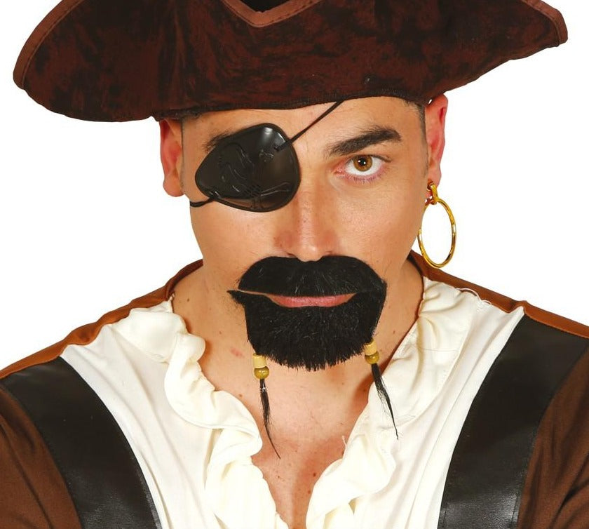 Pirate Patch and Earring  Set