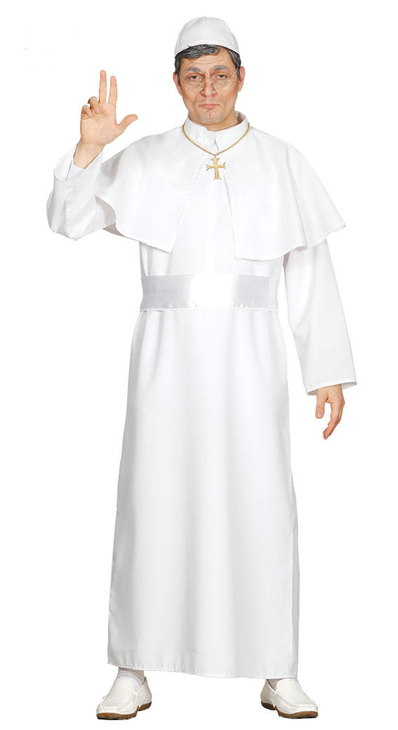 Adult Pope Men's fancy dress costume.