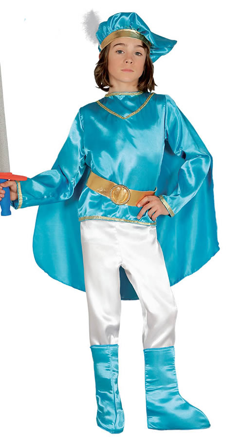 Prince Charming Fairytale Costume Blue Boys
