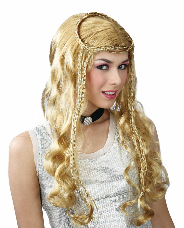 Ladies Renaissance Princess Wig Blonde
