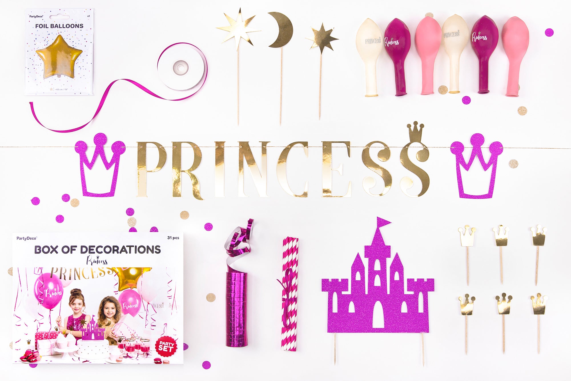 Princess Party Decoration Set