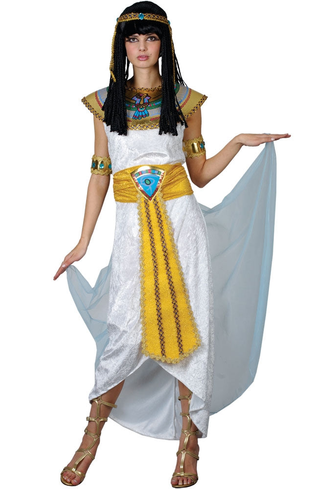 Ladies adult Princess Cleopatra fancy dress costume.
