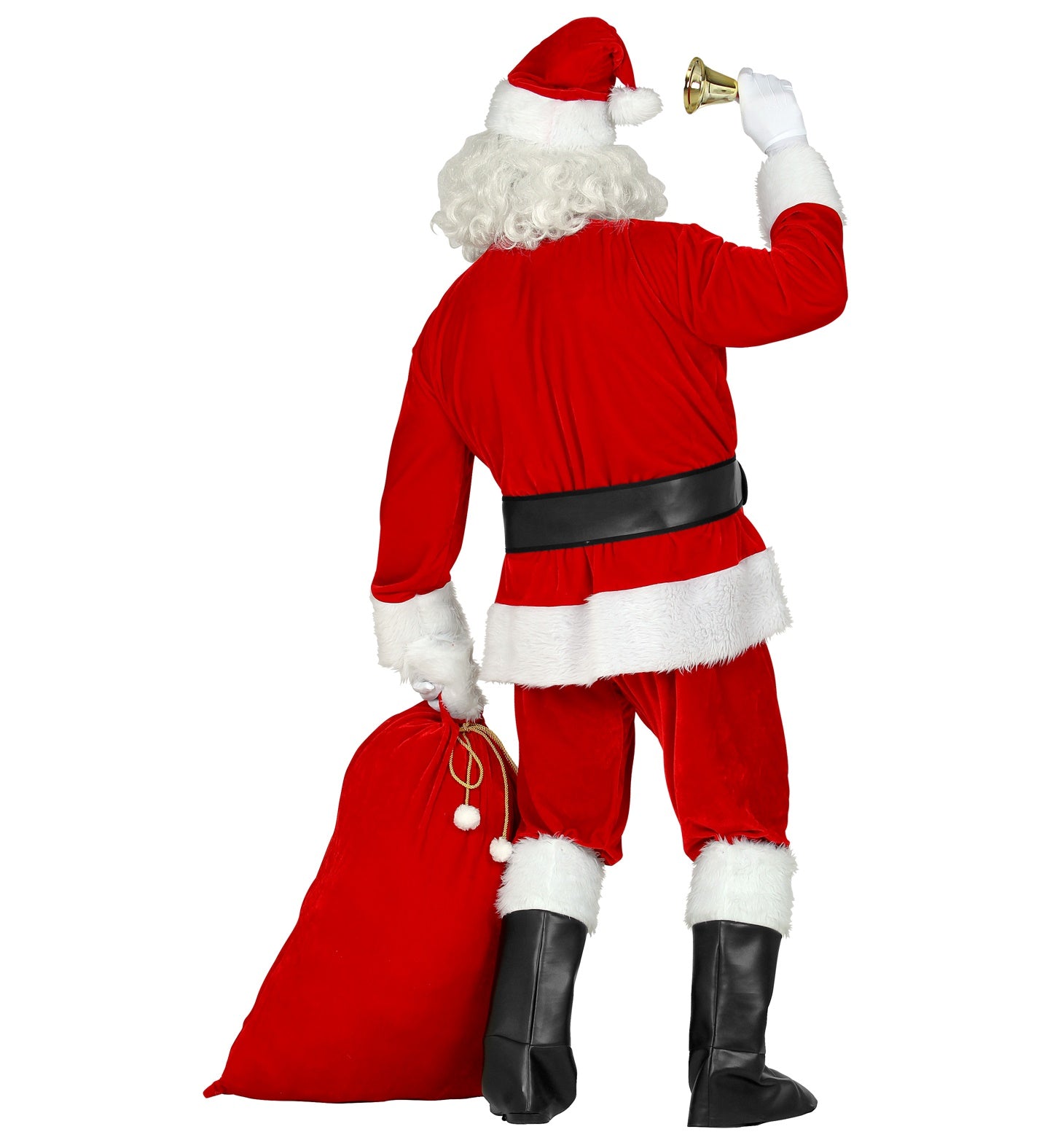 Professional Ultra Velvet Santa Suit rear
