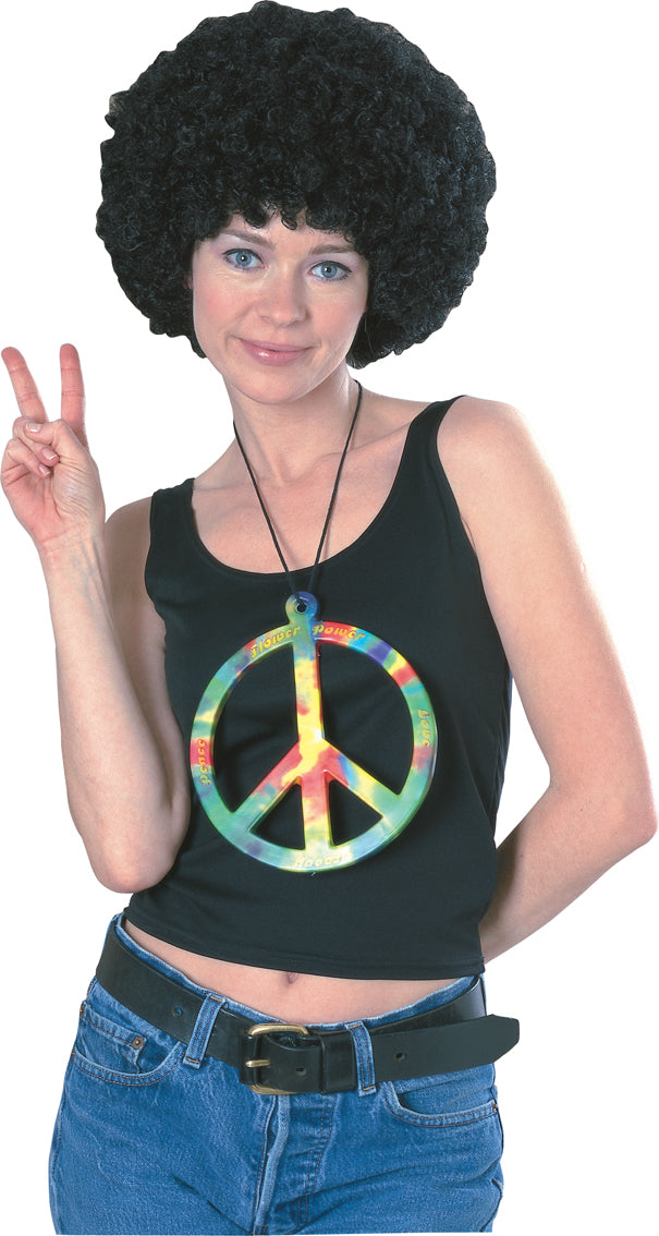 Psychedelic Peace Necklace