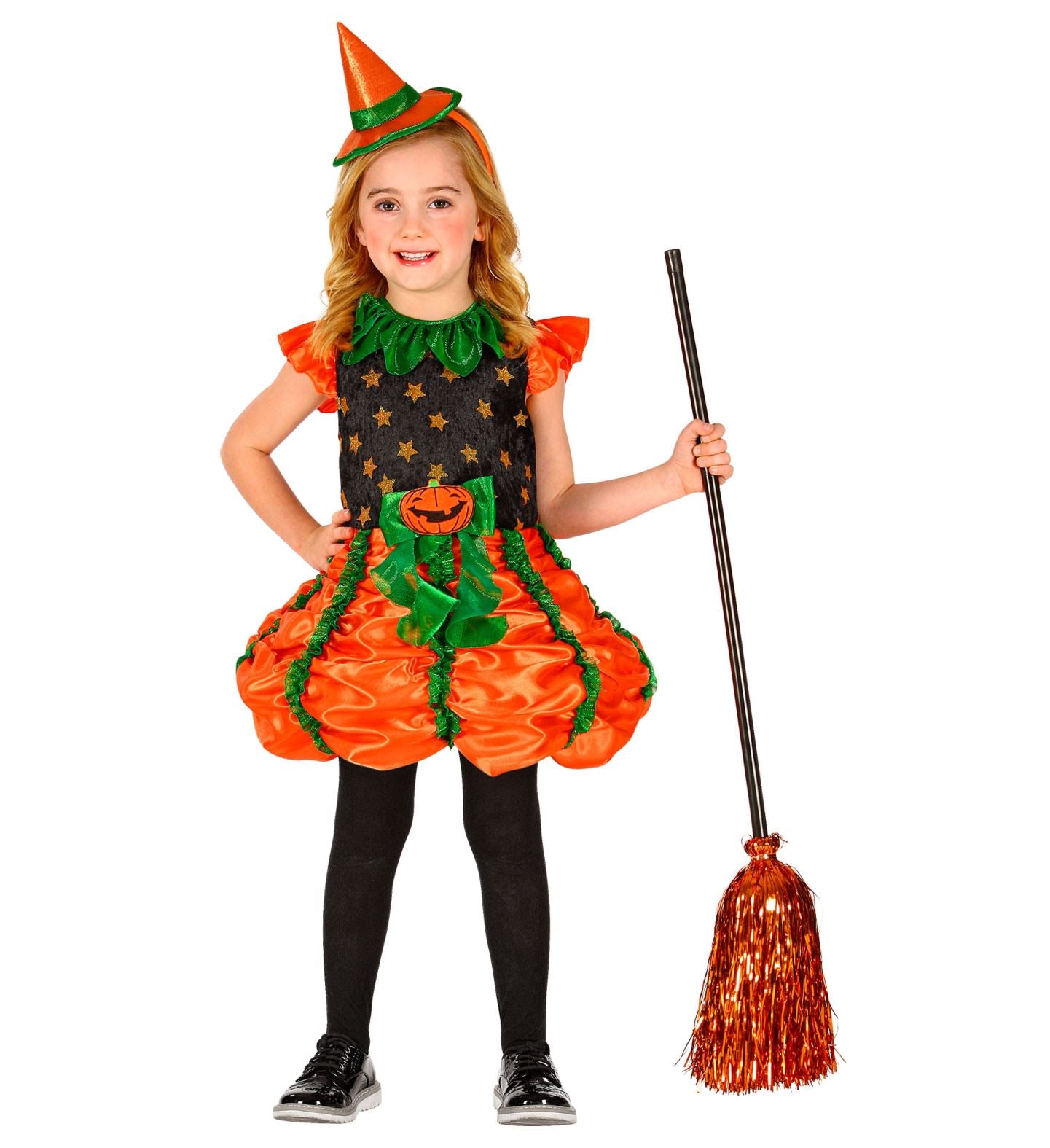 Pumpkin Witch Costume Toddler for Halloween