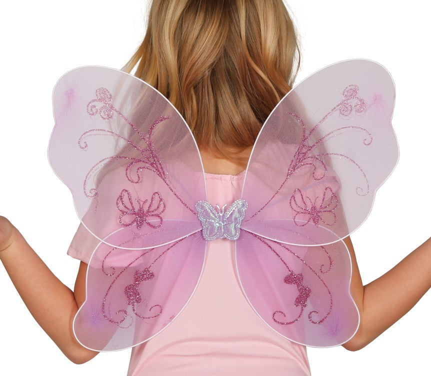 Purple Butterfly Wings Child's
