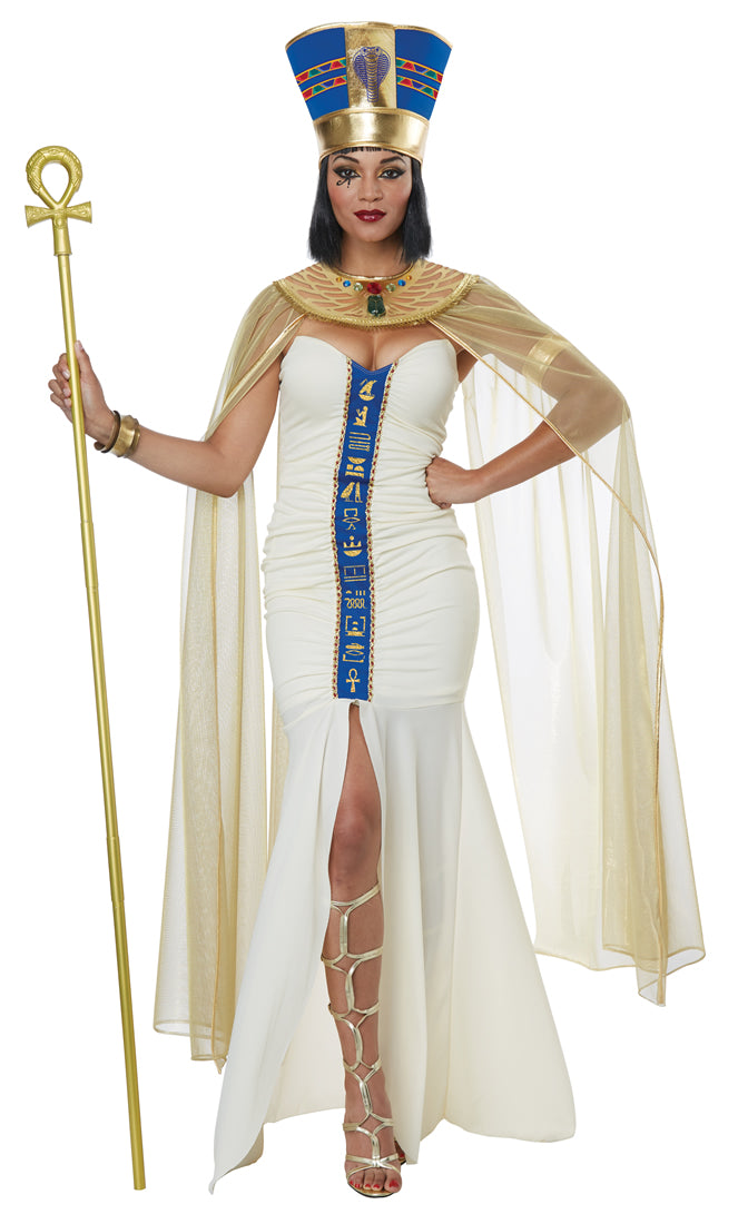 Bring Nefertiti back to life in our Queen Of Egypt Egyptian fancy dress Costume. 