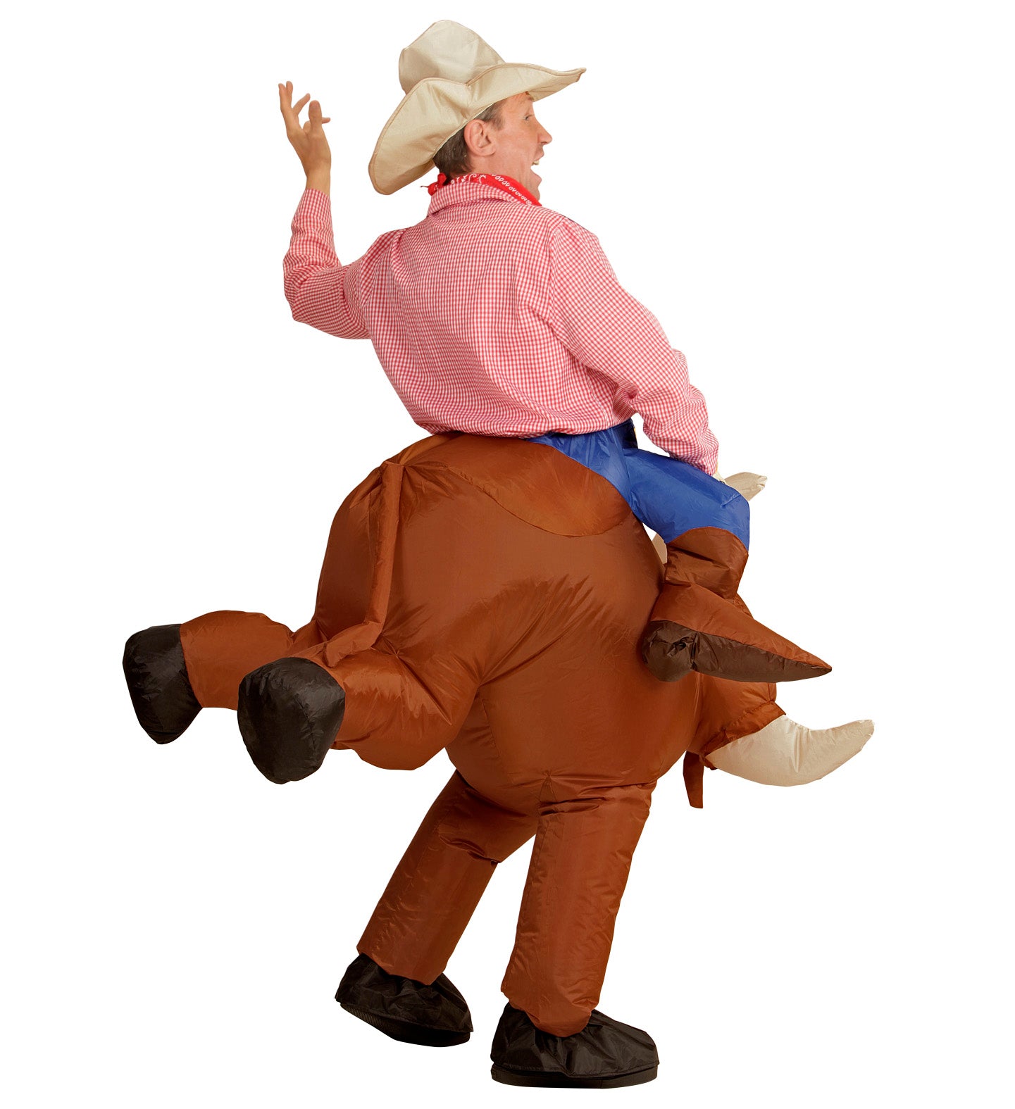 Raging Bull Inflatable Costume back