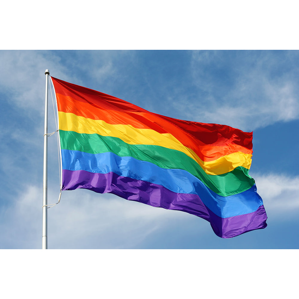 Large Rainbow Flag 150x90cm/5x3ft