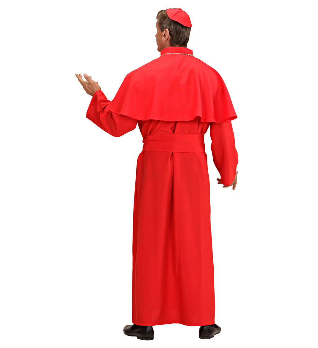 Red Cardinal Bishop Robe Costume Adult