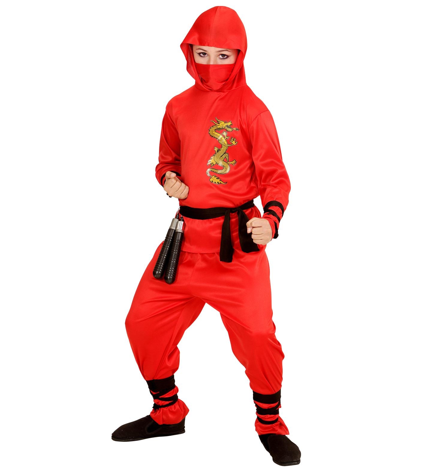 Red Dragon Ninja outfit child's
