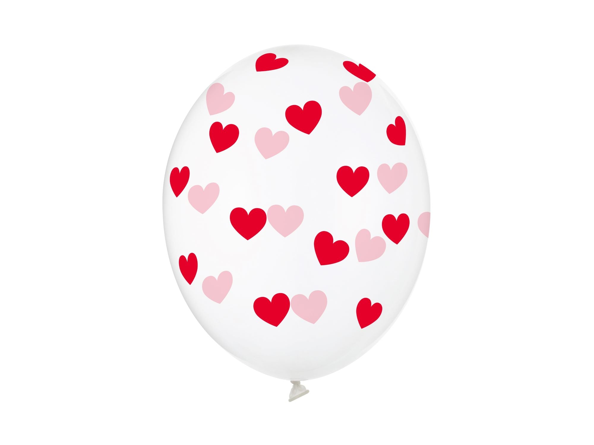 Red Hearts Balloon 30cm Pack of 6