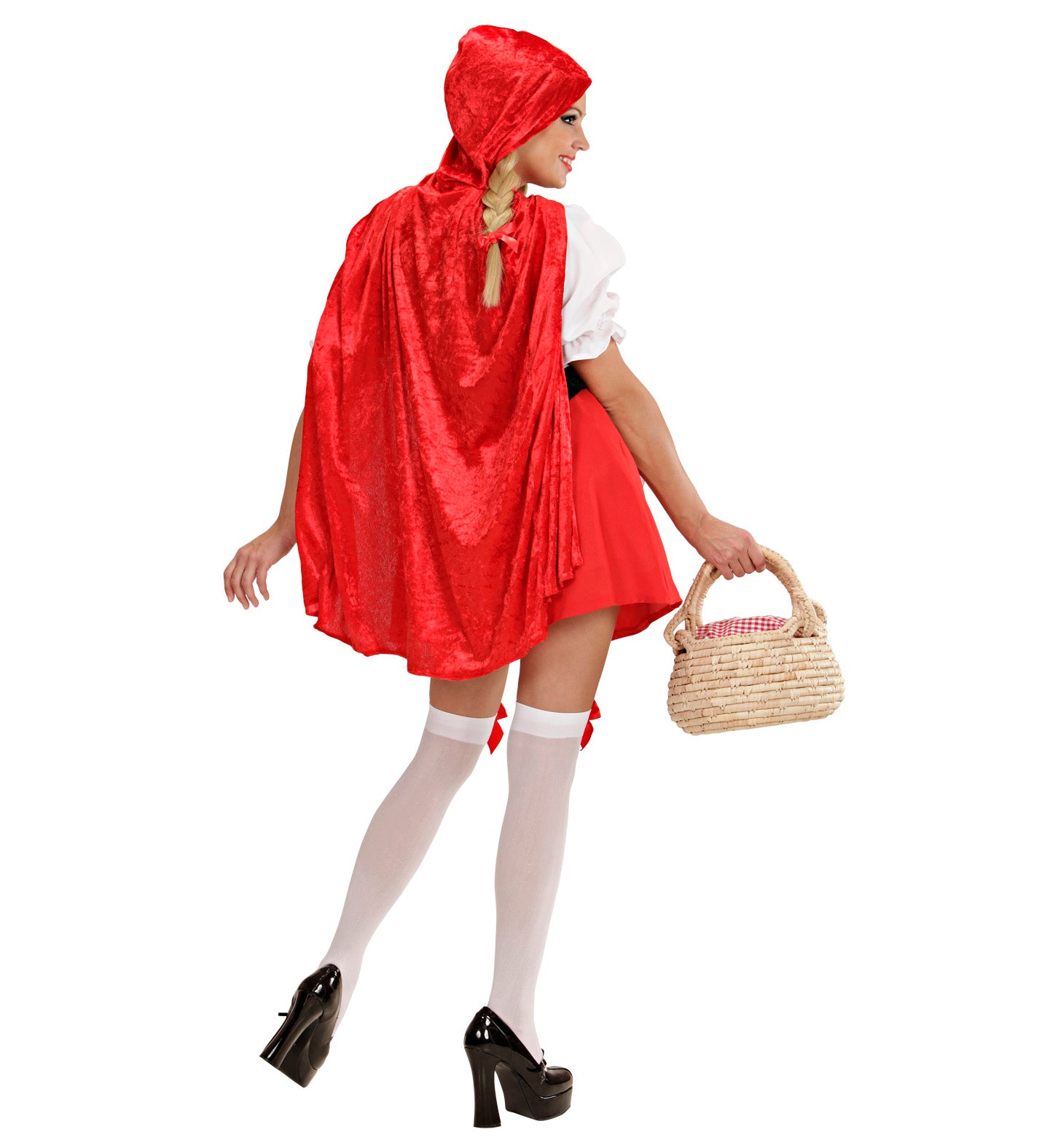 Red Riding Hood Capelet Costume rear