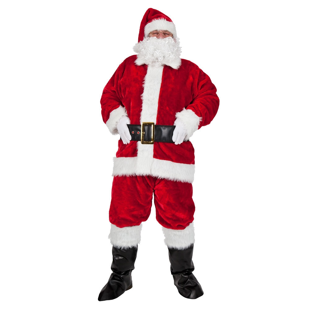 Regal Santa Claus 8 Piece Suit Or Costume