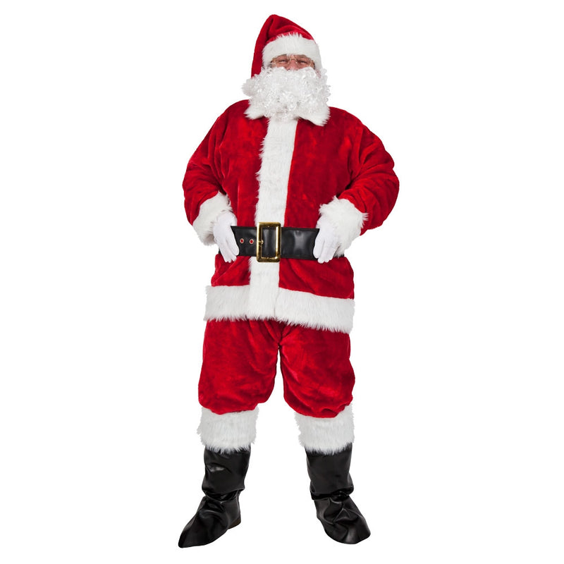 Regal Santa Claus 8 Piece Suit Or Costume