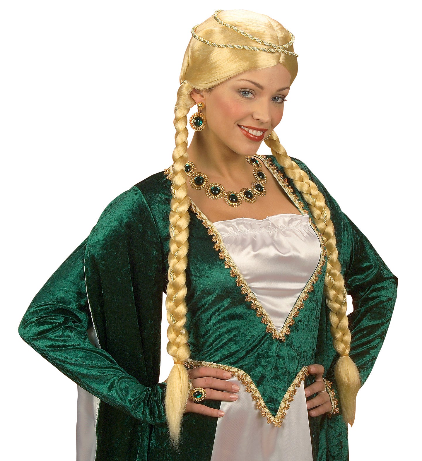 Renaissance Queen Wig Blonde