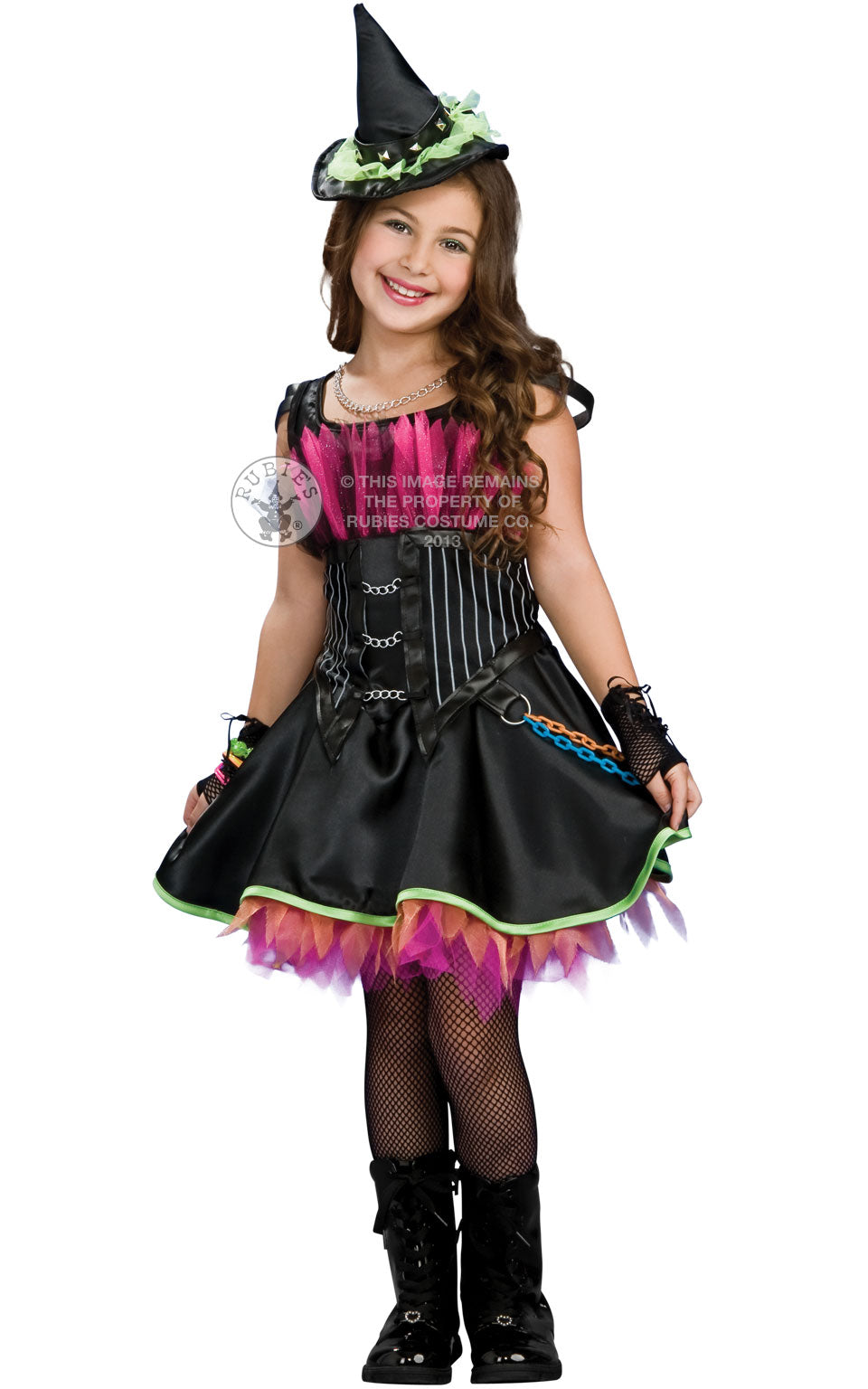 Rocking Out Witch Kids Costume