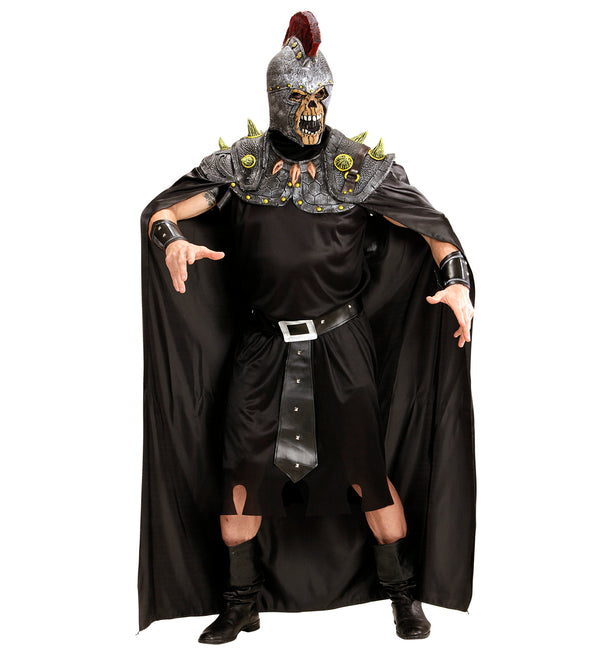 Roman Centurion Skull Mask with Armour and Cape