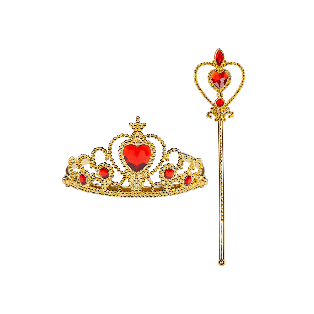 Royal Tiara Crown and Sceptre