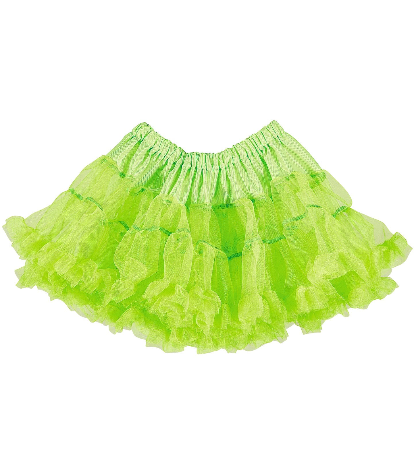 Ruffle Tutu Neon Green petticoat