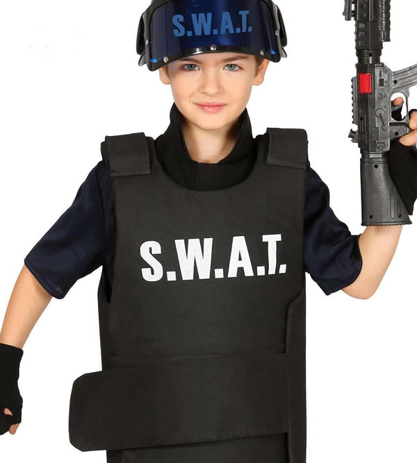 SWAT Costume police Vest Kids