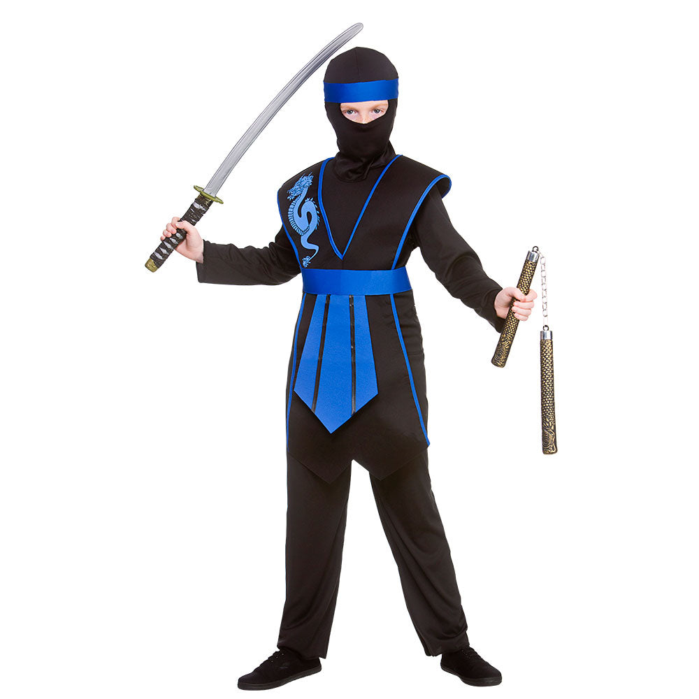 Samurai Ninja Costume Boy