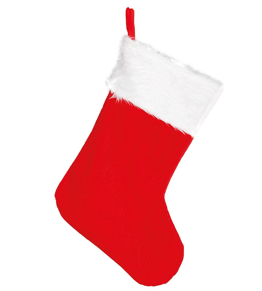 Santa Boot Christmas Hanging Stocking