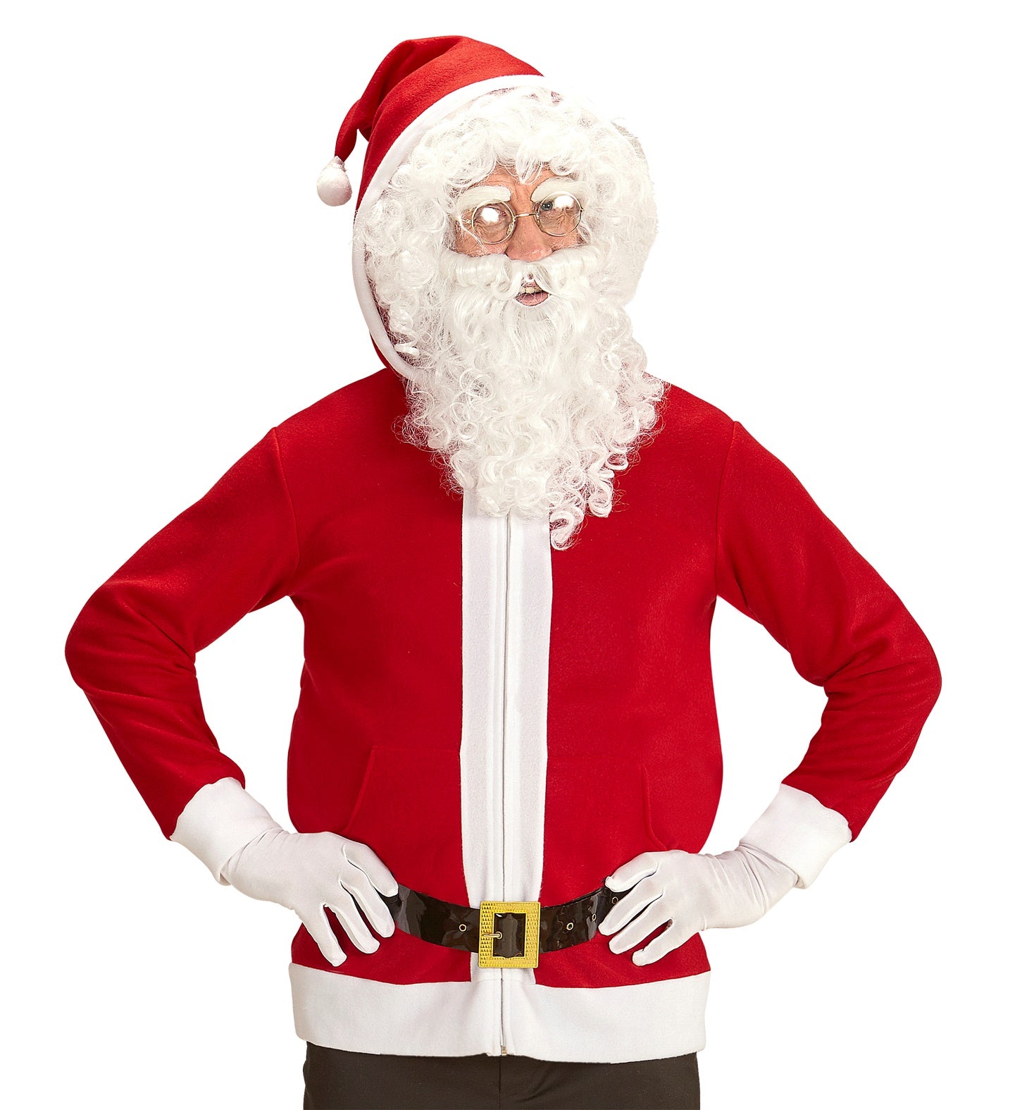 Mens 2025 santa hoodie