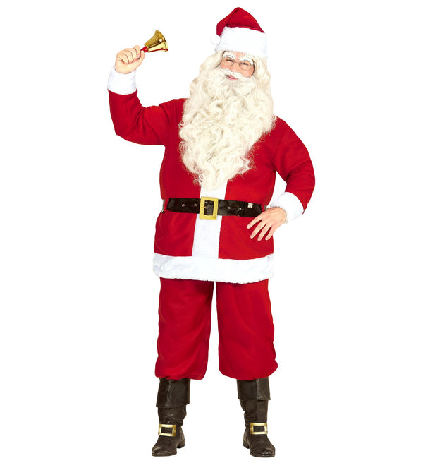 Santa Claus Suit 4 Piece Costume