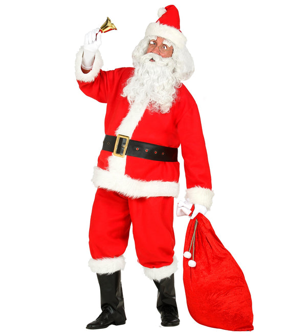 Santa Claus Suit 5 Piece Costume