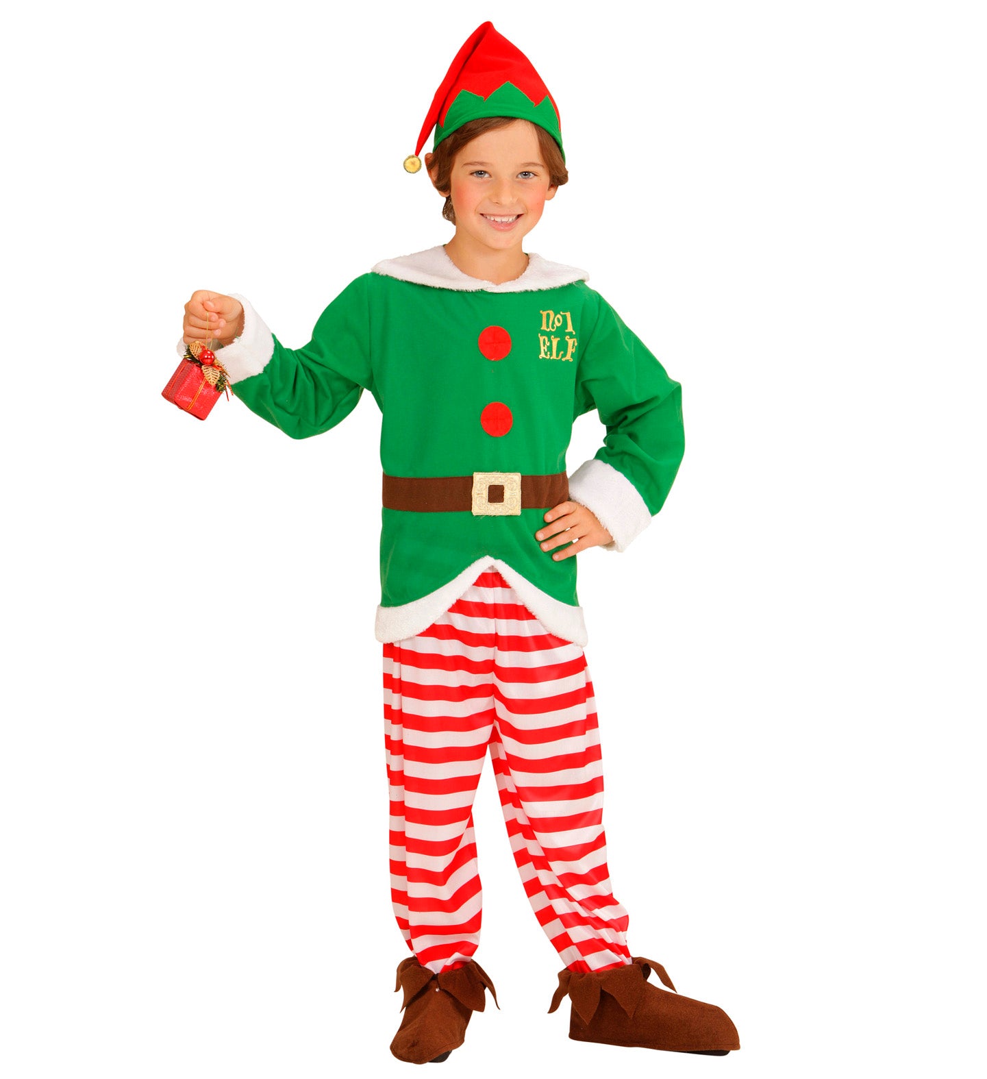 Santa's Little Helper Elf Costume Kid's Christmas