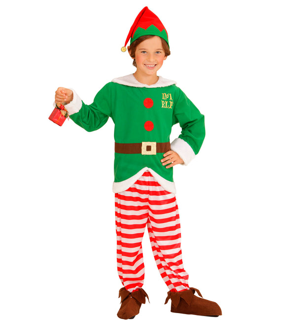 Santa's Little Helper Costume Kid's