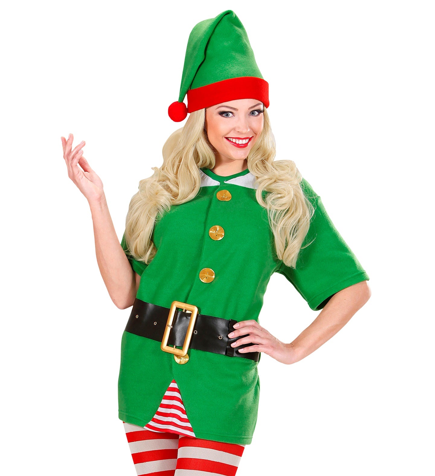 Santa's Little Helper Elf Costume Set for women