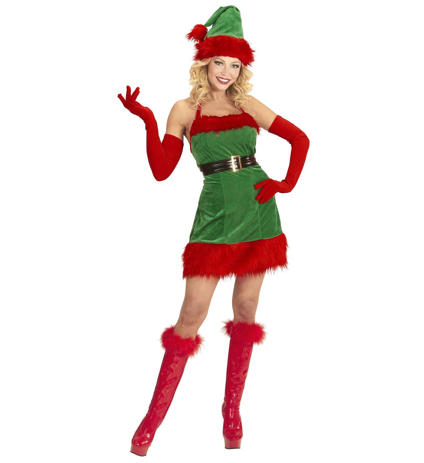 Santa's Little Helper Elf Costume for women