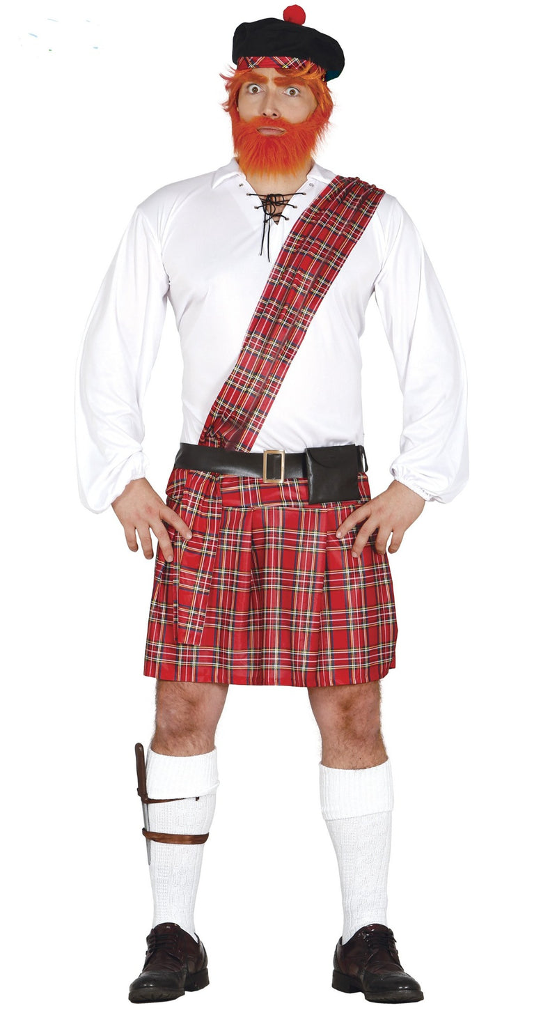 Scottish Man fancy dress costume.