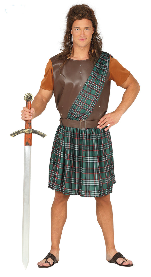 Scottish Warrior Costume Adult