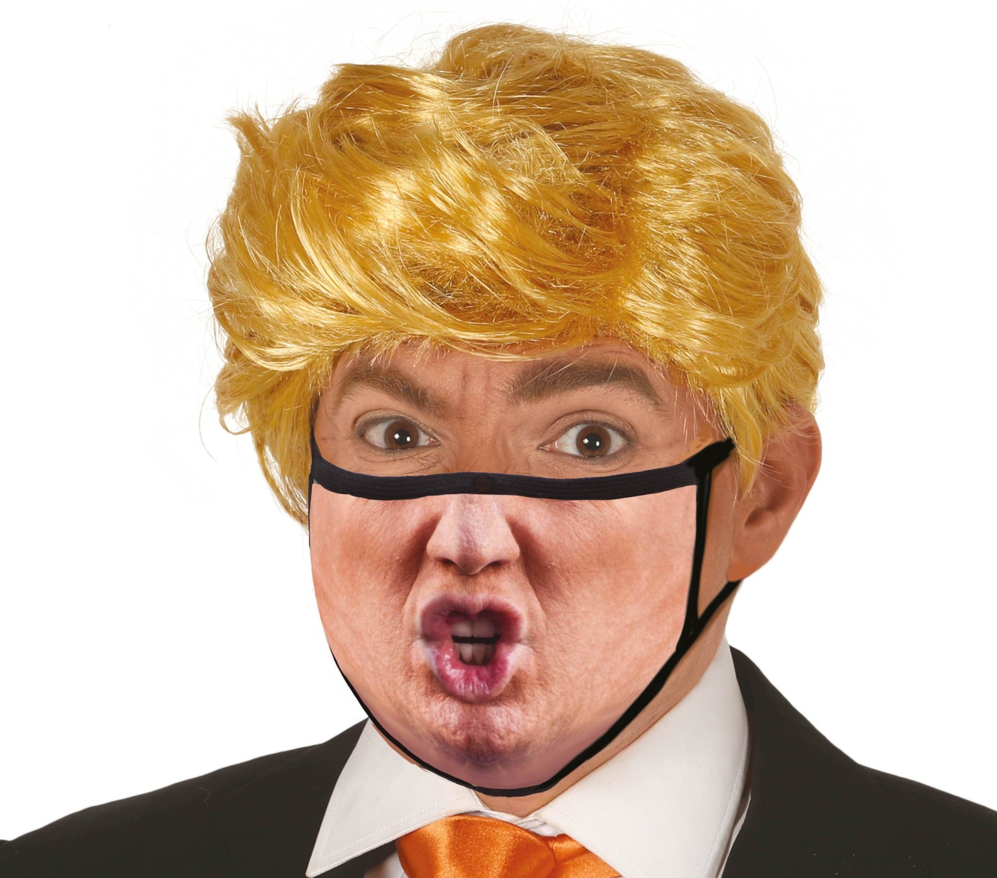 Shouting Trump Face Mask