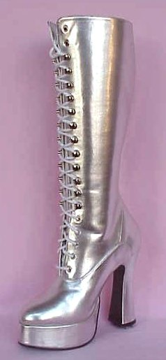Silver Exotica Boot from Funtasma