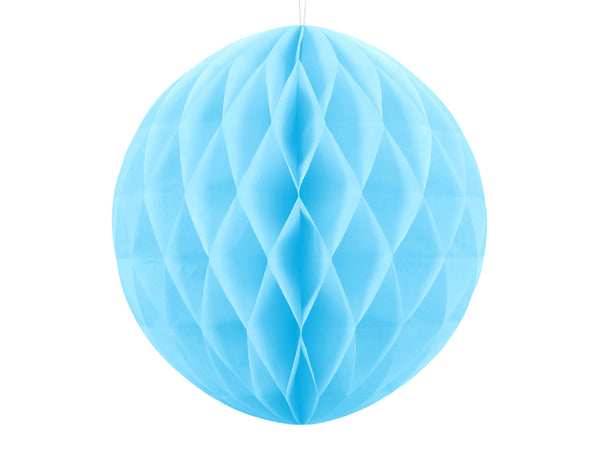 Sky Blue Honeycomb Ball Decoration 40cm