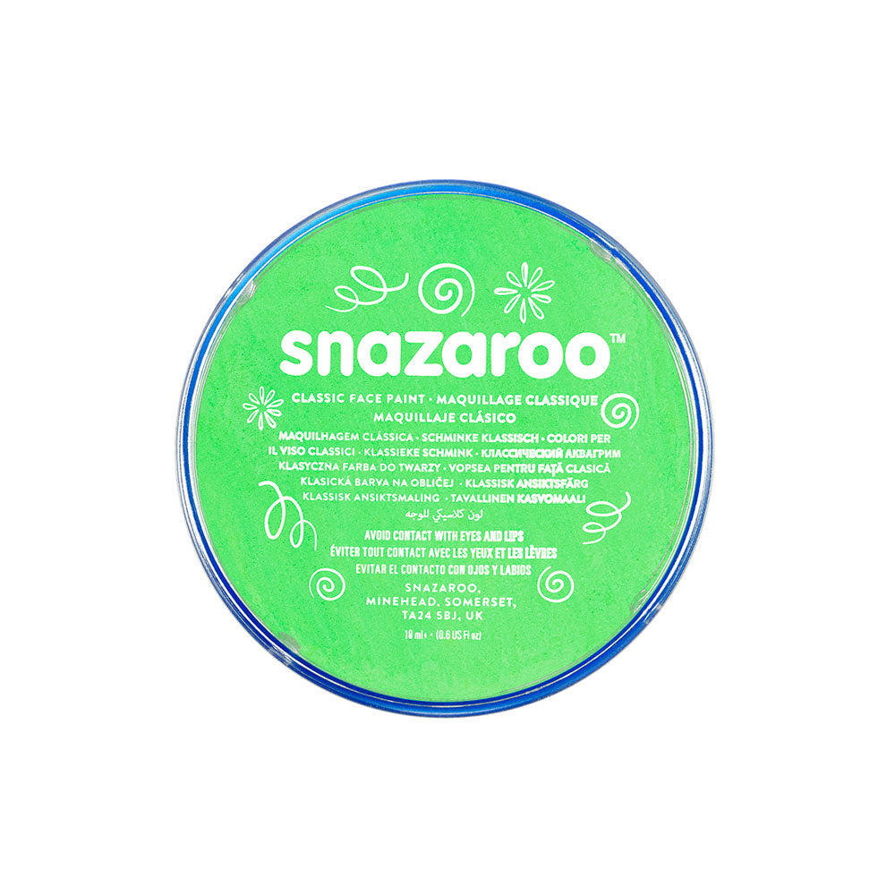 Snazaroo Face And Body Paint Lime Green