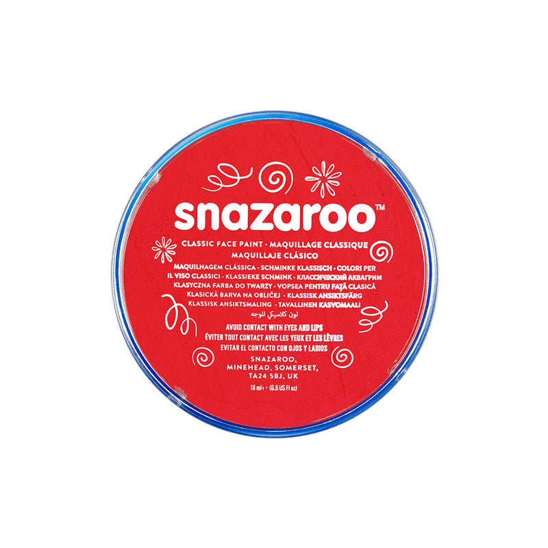 Snazaroo Face And Body Paint Bright Red