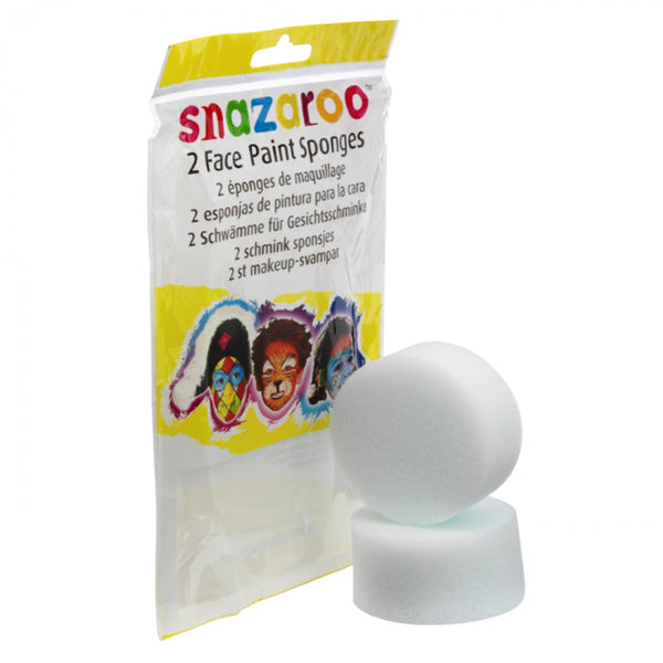 Snazaroo High Density face paint Sponge 2 Pack