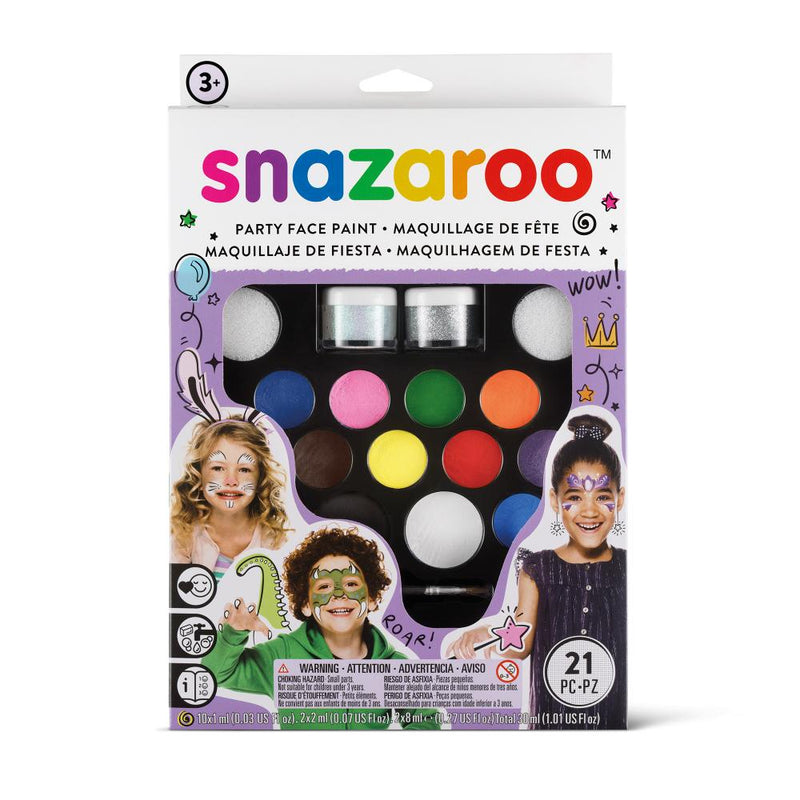 Snazaroo Ultimate Party Face Painting Pack