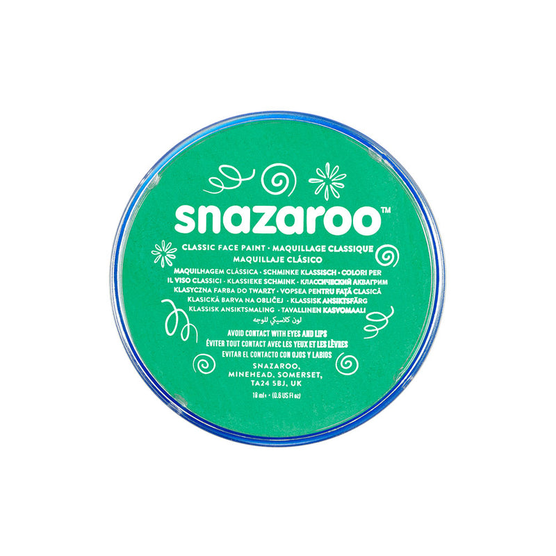 Snazaroo Bright Green 18ml Face Paint