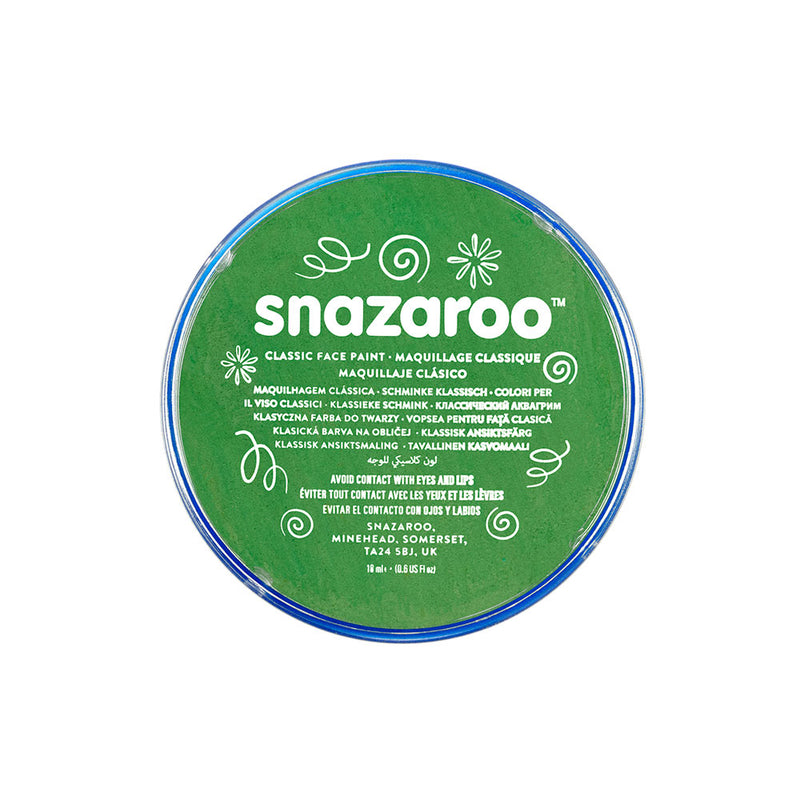 Snazaroo Classic Grass Green 18ml Face Paint